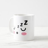 Cute Sleepy Morning Mug Koffiemok (Voorkant links)