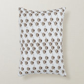 Cute Sleepy Owl Pattern Throw Pillow Accent Kussen (Voorkant(Verticaal))
