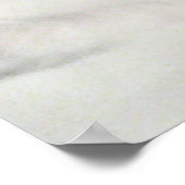 Cute Sleepy White Dog Grey Poster (Hoek)