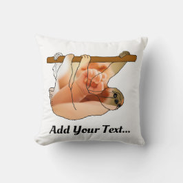 Cute Sleuf die binnen hangt | Foto en tekst toevoe Kussen