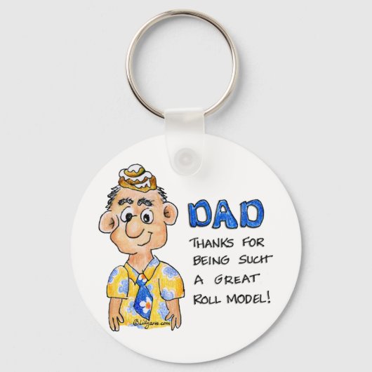 Cute Sleutelhangers voor Happy Vaderdag (Voorkant)