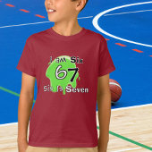 Cute Slime Green 6 7 Personalize  Kids T-Shirt