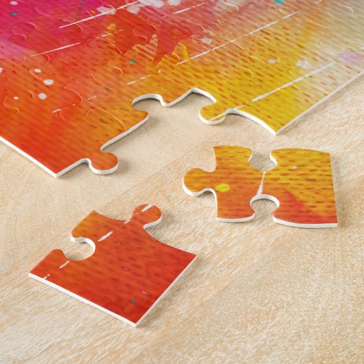 Cute Sloth Abstract Legpuzzel (Zijkant)