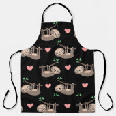 Cute Sloth Apron Schort (Voorkant)