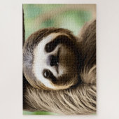 Cute sloth background legpuzzel (Verticaal)