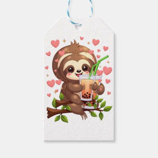 Cute Sloth Boba Bubble Milk Tea Kawaii Women Girls Cadeaulabel