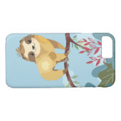 Cute Sloth Case-Mate iPhone Case (Achterkant (Horizontaal))