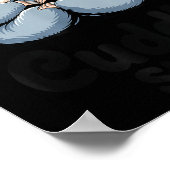 Cute Sloth Couple This Is Our Cuddle  Poster (Hoek)