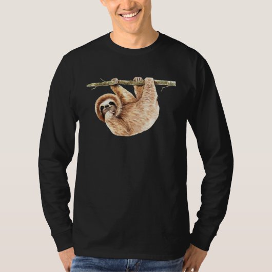 Cute Sloth Cute Sloth Sweet Dreams T-shirt (Voorkant)