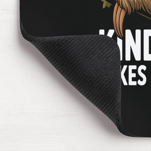 Cute Sloth Design For Sloth Lover And Sloth Comfor Muismat (Hoek)