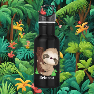 Cute sloth dierenvrienden waterfles