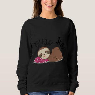 Cute Sloth Funny Lazy Day Vrouwen Trui