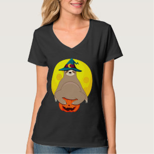 Cute Sloth Halloween Funny Halloween Sloth Costume T-shirt