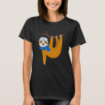 Cute Sloth Hanukkah Lazy Sloths Lover Jewish Funny T-shirt<br><div class="desc">Cute Sloth Hanukkah Lazy Sloths Lover Jewish Funny Gift Shirt</div>