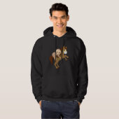 Cute Sloth Horse Hoodie (Voorkant volledig)