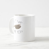 Cute Sloth - Is het nog niet de tijd van het nap Koffiemok (Voorkant links)
