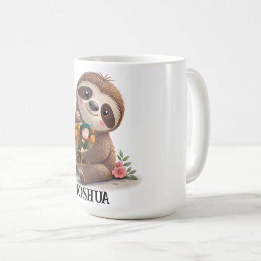 Cute Sloth Koffiemok (Voorkant rechts)