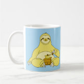 Cute Sloth Koffiemok (Links)