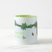 Cute sloth 'maak me wakker als het tijd is voor th mok (Midden)