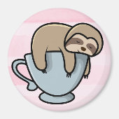 Cute Sloth Magneet (Voorkant)