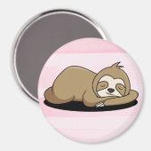 Cute Sloth Magneet (Voorkant / Achterkant)
