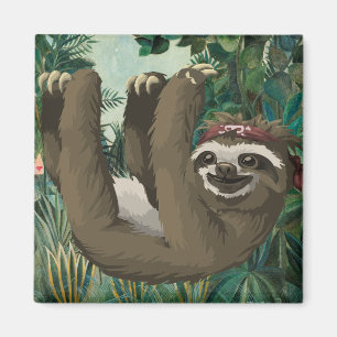 Cute Sloth Magneet