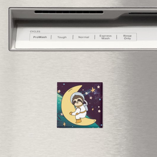 Cute Sloth Magnet (Insitu (Vaatwasser))