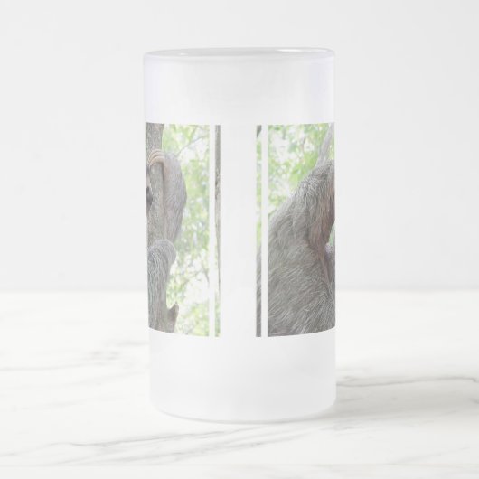 Cute Sloth Matglas Bierpul (Center)