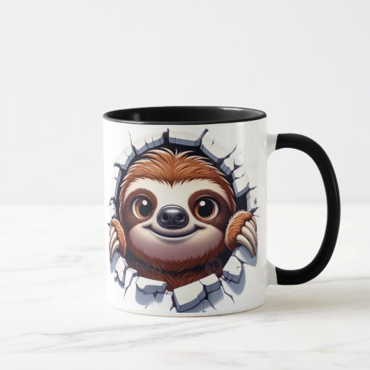 Cute sloth mok (Rechts)