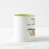 Cute Sloth Mok (Midden)