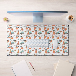 Cute Sloth Pattern Bureaumat