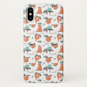 Cute Sloth Pattern Case-Mate iPhone Case (Achterkant)