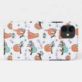 Cute Sloth Pattern Case-Mate iPhone Case (Achterkant (horizontaal))