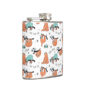 Cute Sloth Pattern Heupfles (Rechts)