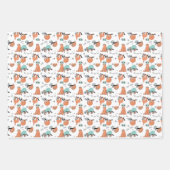 Cute Sloth Pattern Inpakpapier Vel (Voorkant 2)