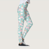 Cute Sloth Pattern Leggings (Rechts)