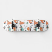 Cute Sloth Pattern Persoonlijk Skateboard (Horizontaal)