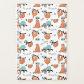 Cute Sloth Pattern Planner (Voorkant)