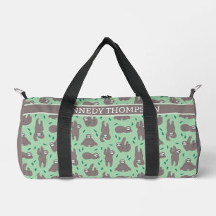 Cute Sloth Pattern Plunjezak
