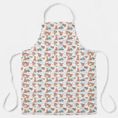 Cute Sloth Pattern Schort (Voorkant)