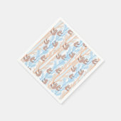 Cute Sloth Pattern Servet (Hoek)