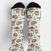 Cute Sloth Pattern Sokken (Top)