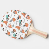 Cute Sloth Pattern Tafeltennisbatje (Zijkant)