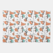 Cute Sloth Pattern Theedoek (Horizontaal)