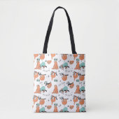 Cute Sloth Pattern Tote Bag (Voorkant)