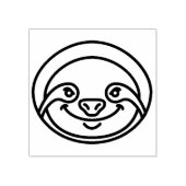 Cute Sloth Rubberstempel (Afrduk)