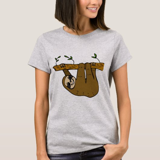 Cute Sloth T-shirt (Voorkant)
