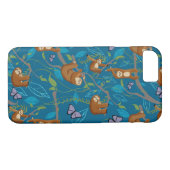 Cute sloth-telefoonkwestie Case-Mate iPhone case (Achterkant (Horizontaal))