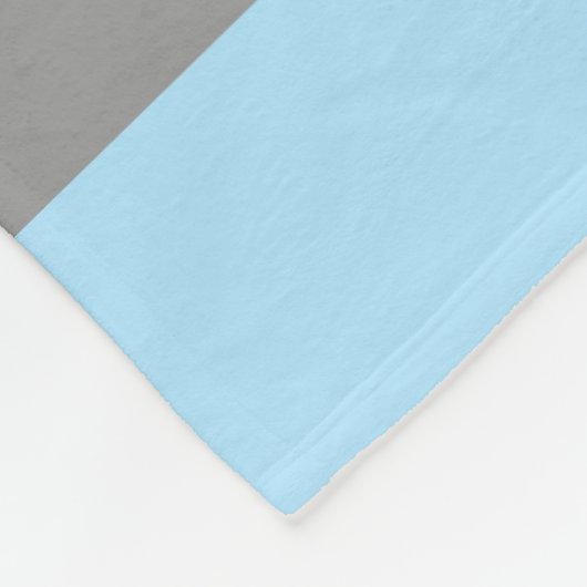 Cute Sloth Tribal Boho Personalised Name Blue Fleece Deken (Hoek)