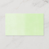 Cute sloth tropical greenery diaper raffle cards informatiekaartje (Achterkant)